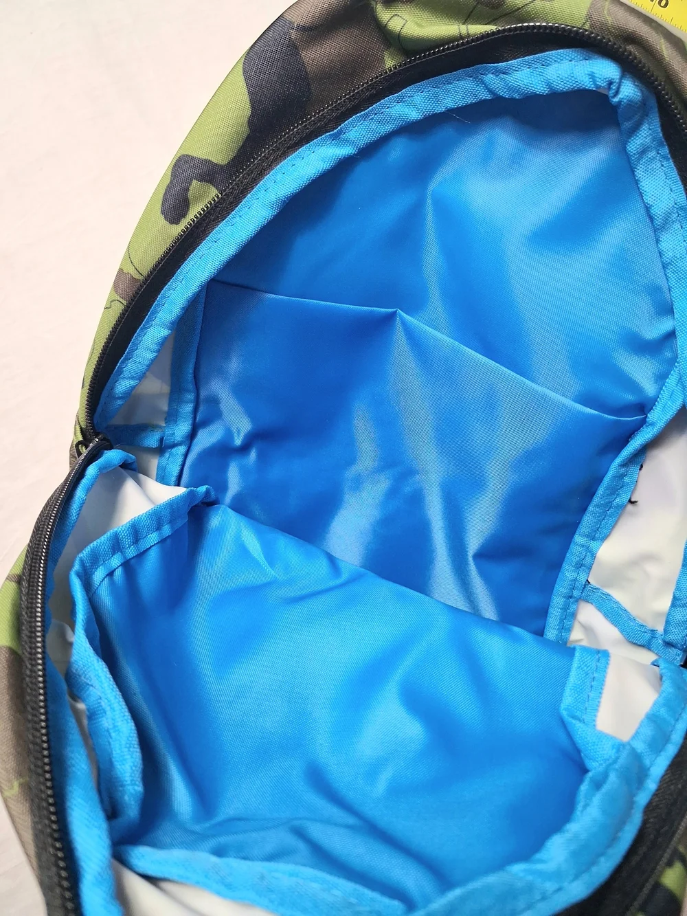 Fortnite Small Camo Sling Backpack School Bag Camouflage Green Brown NEW